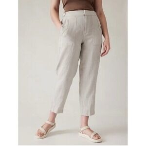 Athleta Voyager Linen Pants - Size 8P